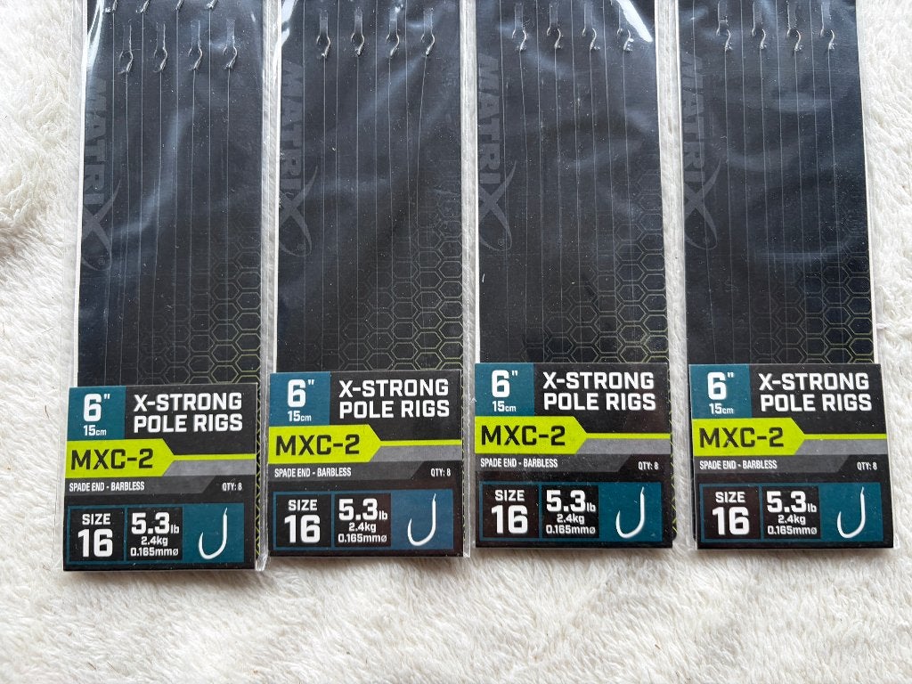 adv 327 / NIEUW set 4 pakjes onderlijnen MATRIX, Ophalen of Verzenden, Nieuw, Haak