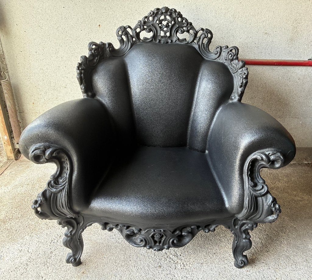 prachtige originele zwarte Magis Proust fauteuil, Ophalen