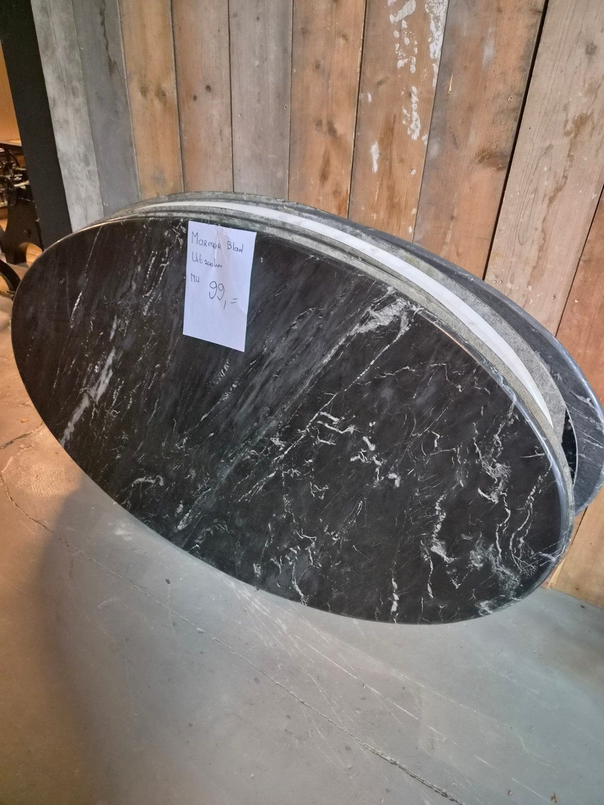 marmeren bladen massief nu €99 per stuk, Huis en Inrichting, Woonaccessoires | Dienbladen, Ophalen, Nieuw, Ovaal, Hout