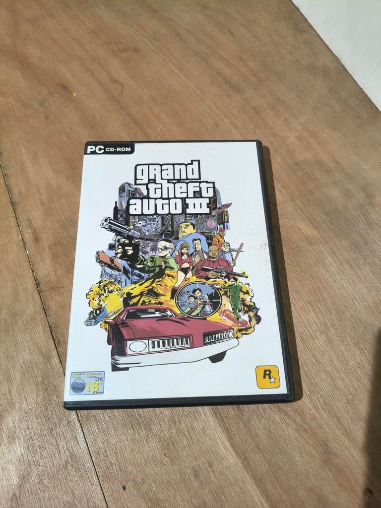 Grand Theft Auto III PC CD-ROM, 1 speler, Ophalen of Verzenden, Avontuur en Actie, Vanaf 18 jaar