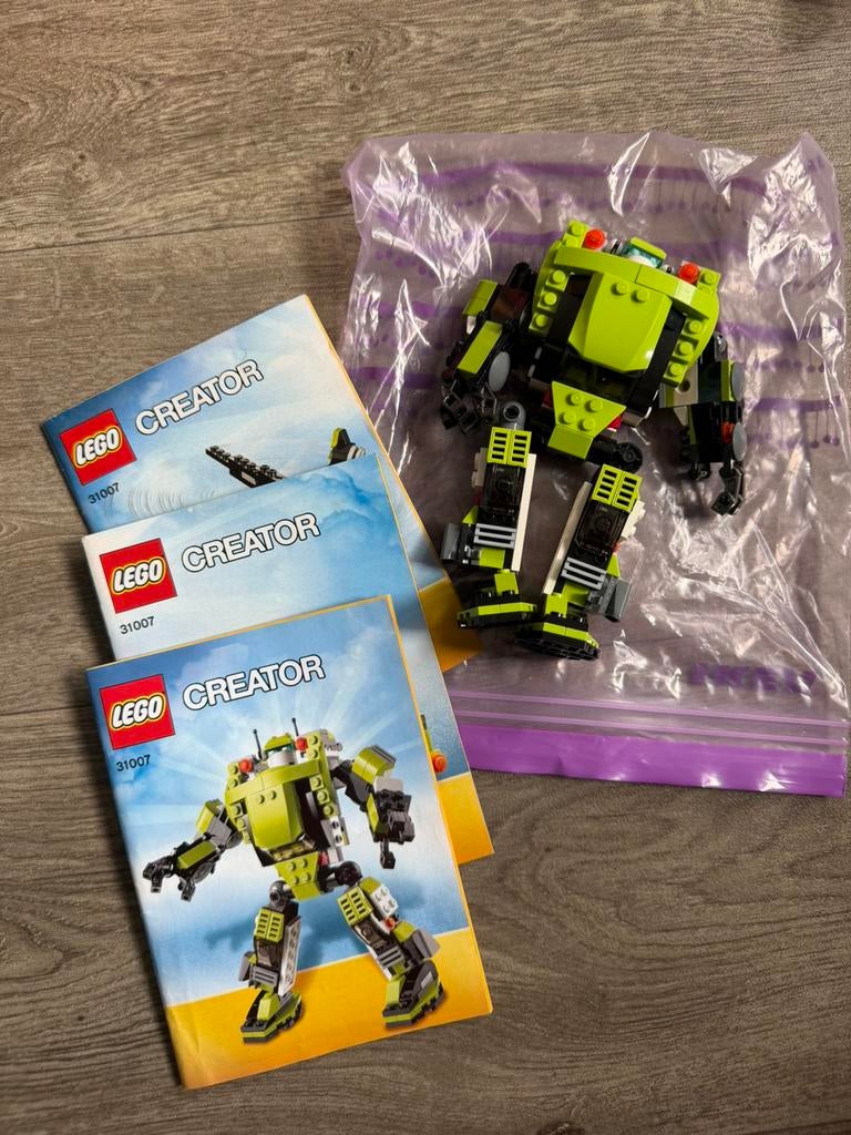 Lego Creator 31007, Kinderen en Baby's, Speelgoed | Duplo en Lego, Lego, Compleet, Ophalen of Verzenden, Zo goed als nieuw