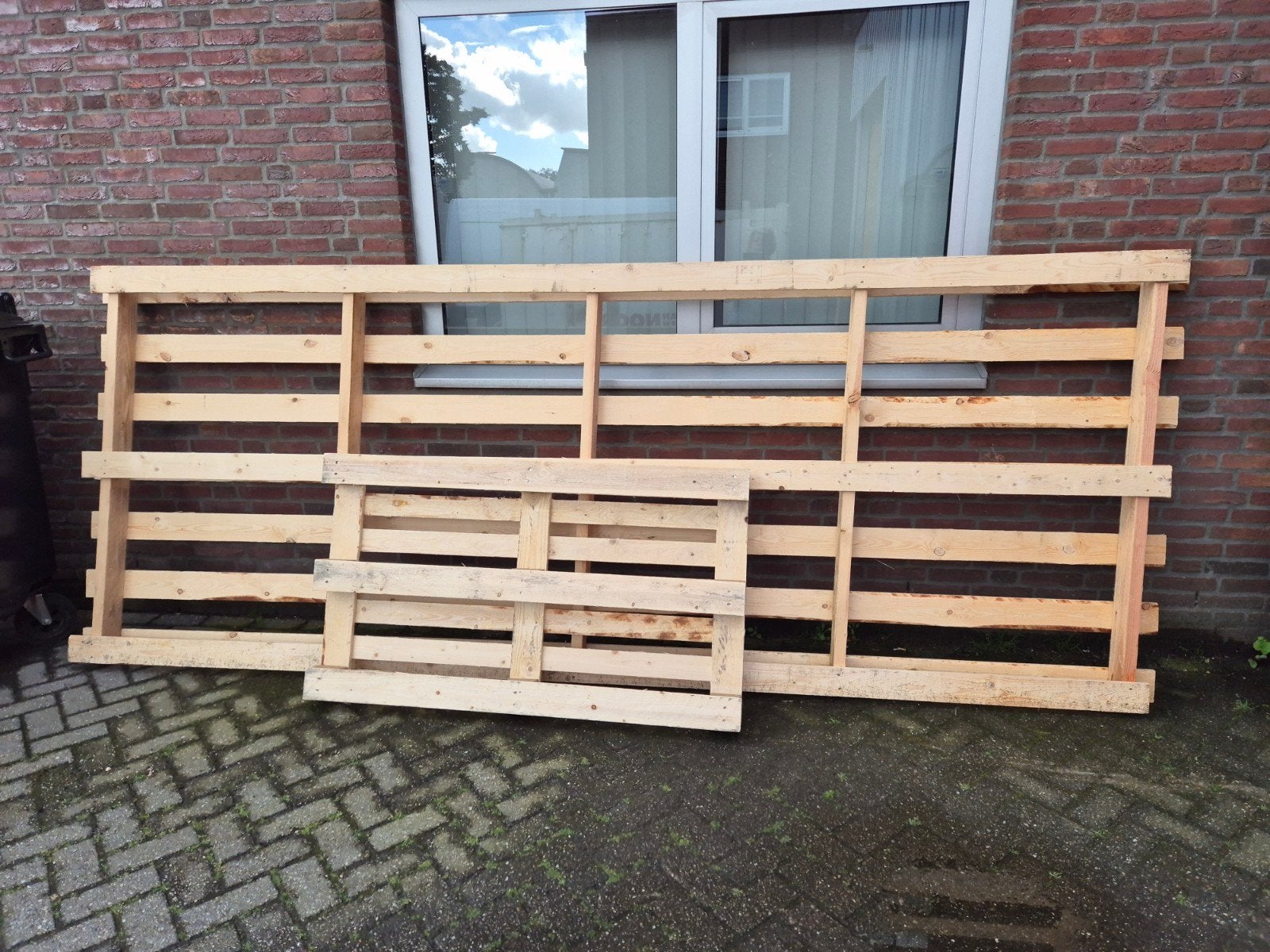 2 pallets, Ophalen, Zo goed als nieuw, Pallet, Minder dan 200 cm