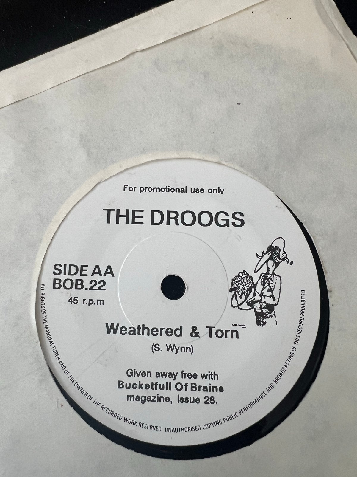 The Droogs / Big Dipper - Weathered & Torn / Jet (Single), Originele persing, Ophalen of Verzenden, Gebruikt, Rock en Metal