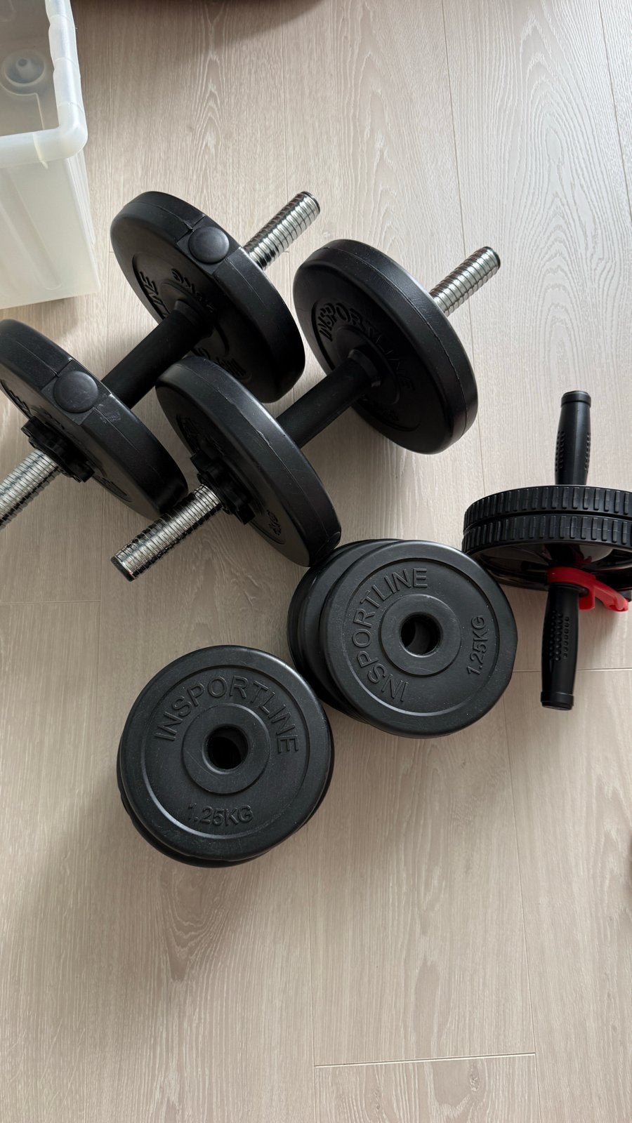 Dumbbell set, Ophalen, Gebruikt, Armen, Dumbbell