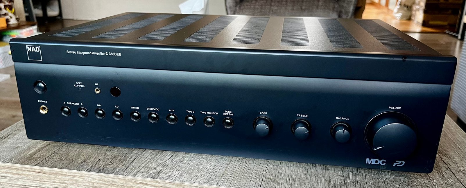 NAD C 356BEE Stereo Versterker - In Goede Staat!, Gebruikt, 120 watt of meer, Stereo, Ophalen