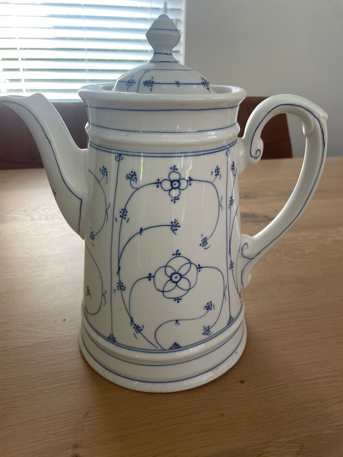 Antieke Grote Delfts Blauwe Koffiekan, Ophalen of Verzenden