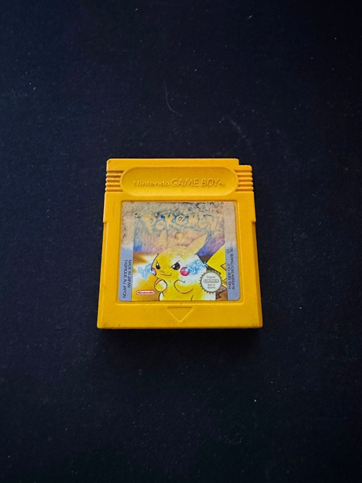 Pokémon Yellow - Game Boy Classic (Pikachu Editie), Spelcomputers en Games, Gebruikt, 1 speler, Ophalen of Verzenden, Role Playing Game (Rpg)