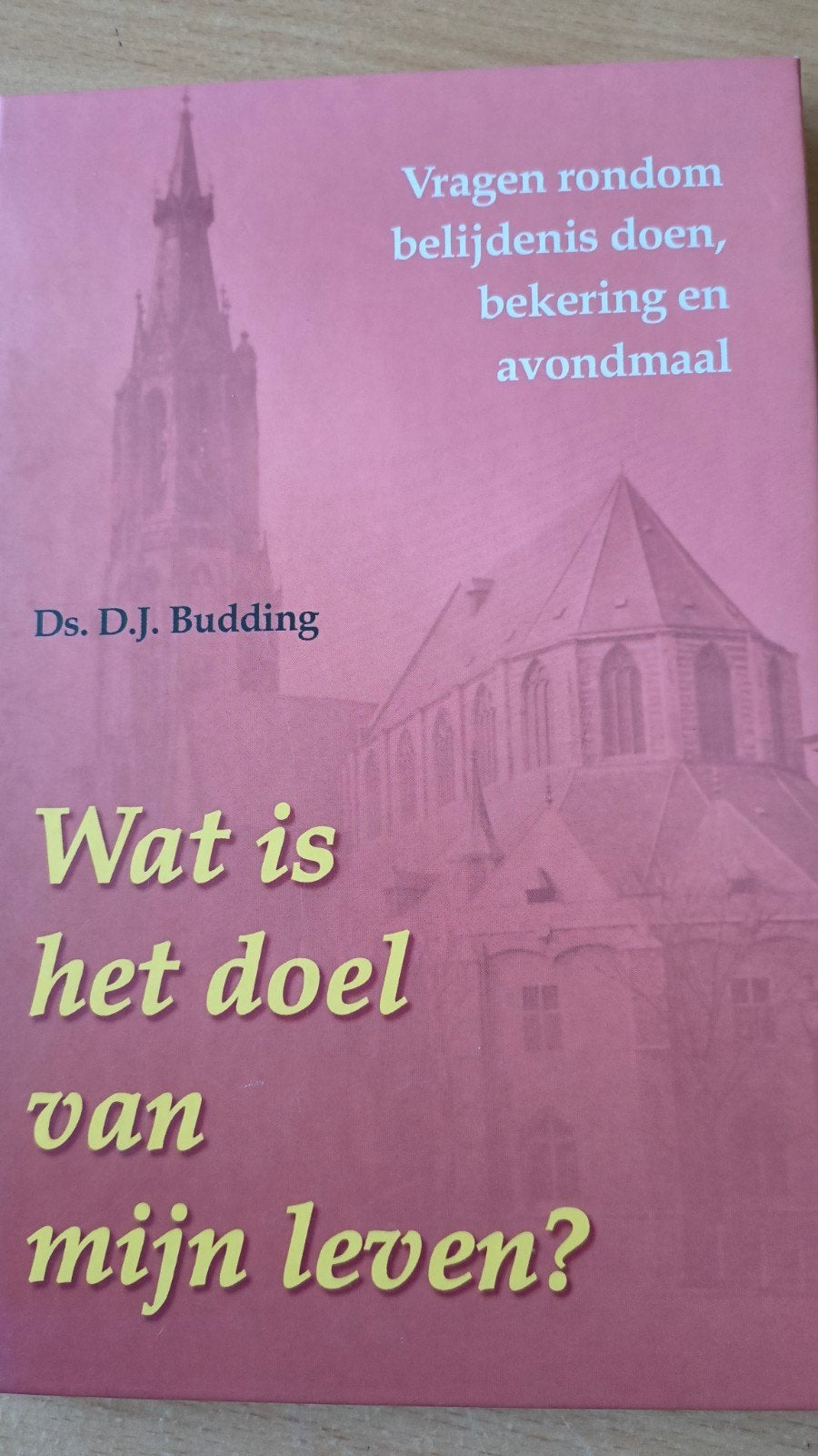 Wat is het doel van mijn leven. Ds DJ Budding, Ds DJ Budding, Christendom | Protestants, Ophalen of Verzenden, Zo goed als nieuw