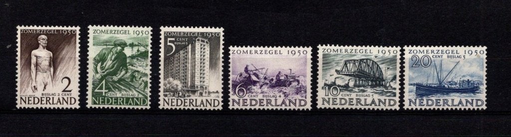 Nederland postfris *** - 550/55 - 1950  --  T168, Verzenden, Postfris