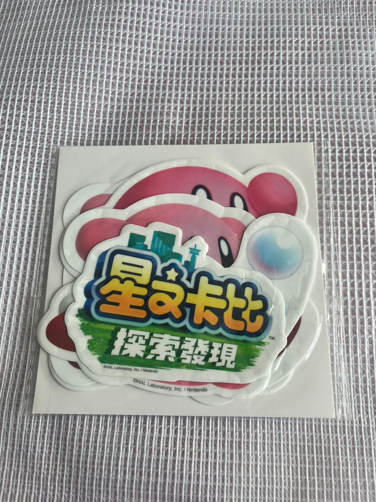 Kirby Forgotten Land Stickers Asia exclusive, Spelcomputers en Games, Avontuur en Actie, 1 speler, Nieuw, Ophalen of Verzenden