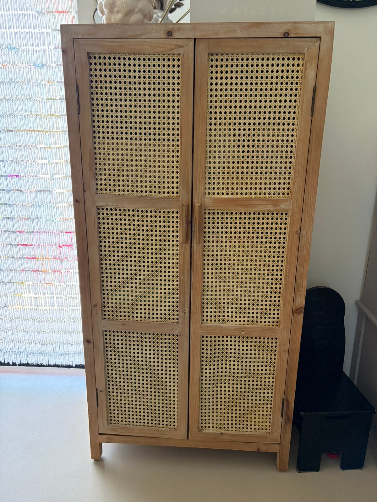 Rotan kast 140x70x37,5, Ophalen, Zo goed als nieuw