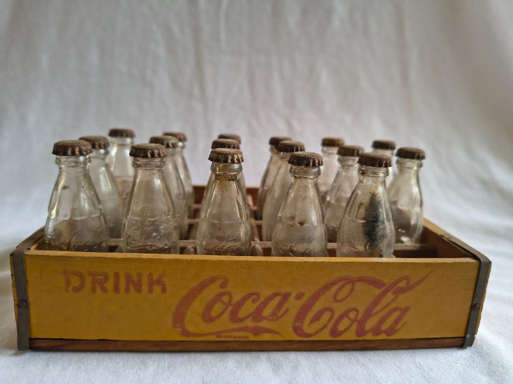 Coca Cola miniatuurkratje, Verzamelen, Merken en Reclamevoorwerpen, Ophalen of Verzenden, Gebruikt, Overige typen