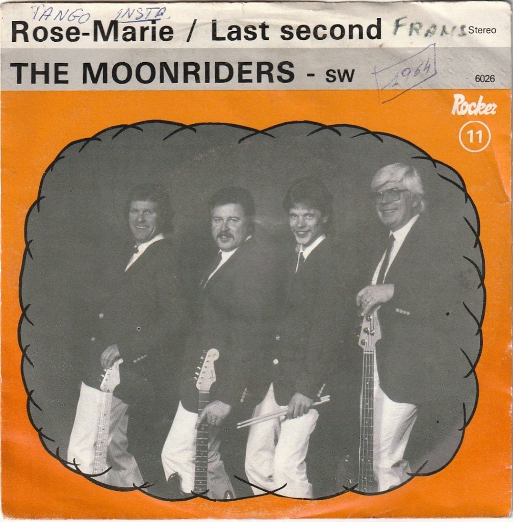 MOONRIDERS - ROSE- MARIE  ( ZELDZAAM ) - Nr 95, Ophalen, Gebruikt, 7 inch, Levenslied of Smartlap