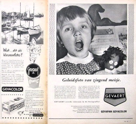 42 vintage advertenties Agfa Gevaert 35-70 foto camera film, Verzamelen, Ophalen of Verzenden, 1940 tot 1960, Fototoestel