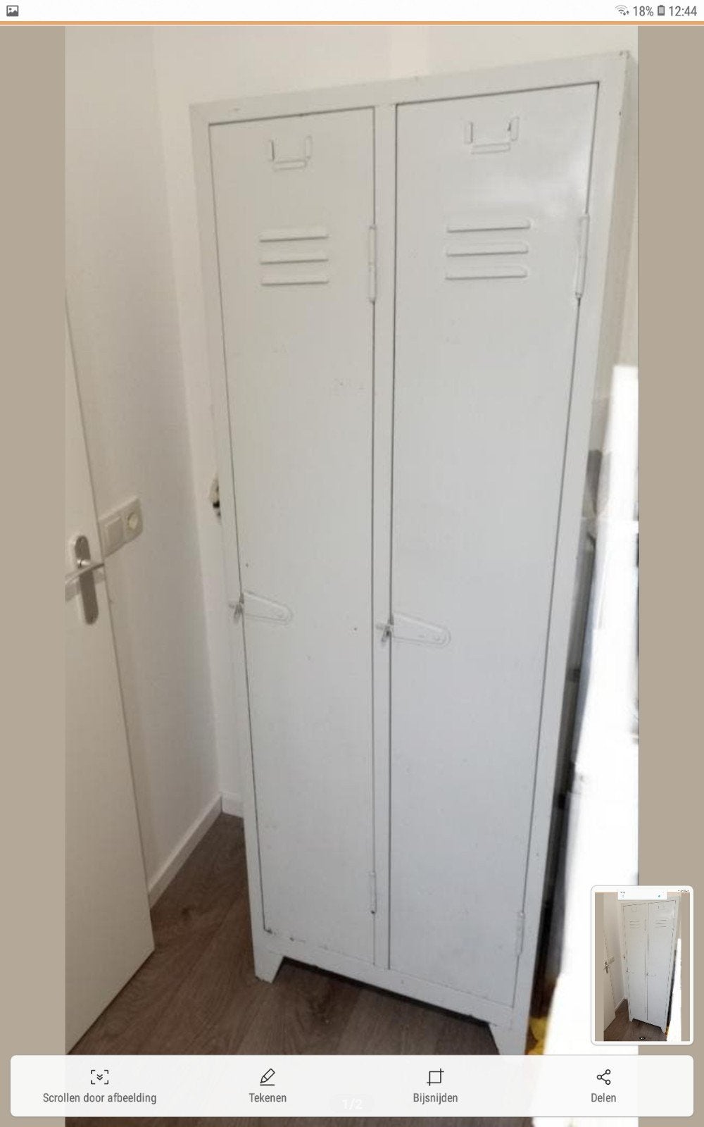 Lockerkast, Huis en Inrichting, Kasten | Lockerkasten, Ophalen