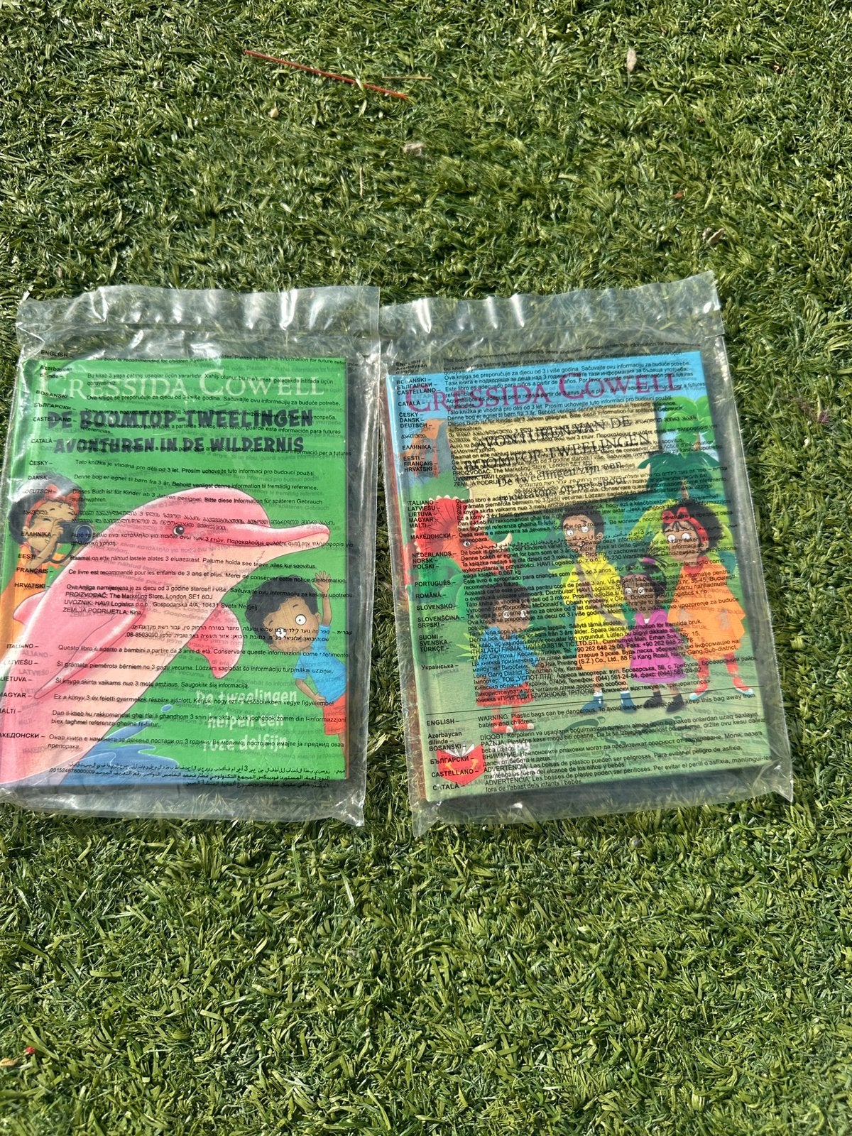 kinderboeken  "Avonturen van de boomtop-tweelingen", Ophalen, Nieuw