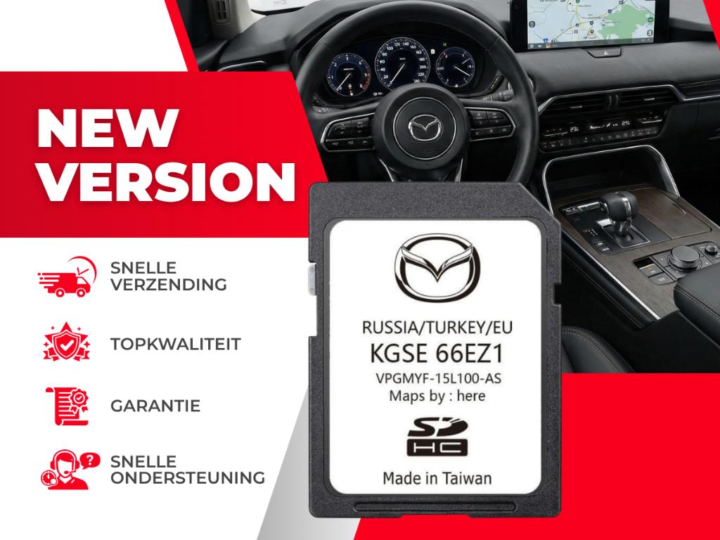 Mazda MZD CONNECT SD-Kaart ✅ Navigatie ✅ 2025 Europa, Verzenden, Nieuw, Heel Europa, Landkaarten