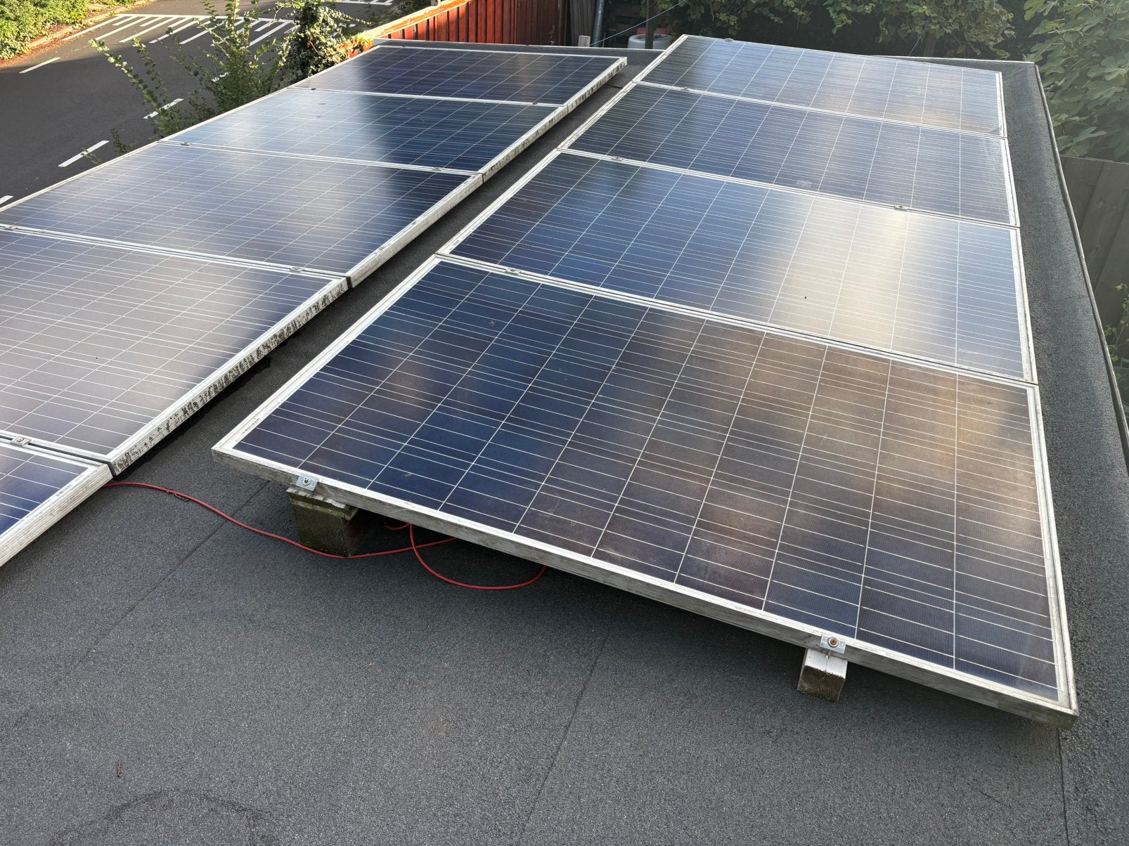 Partij 10x ReneSola Zonnepanelen 240Wp (2400Wp), Ophalen, Zo goed als nieuw