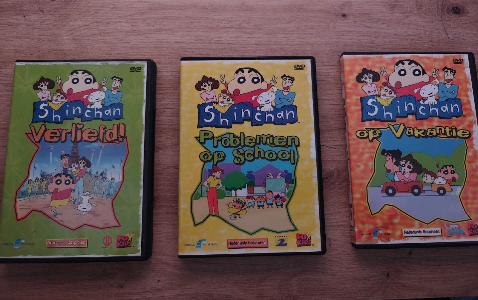 Shin Chan dvd's, Alle leeftijden, Ophalen of Verzenden, Gebruikt, Nederlands