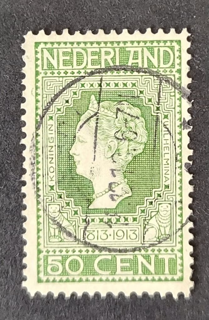 nederland nvph 97 (1913), Postzegels en Munten, Ophalen of Verzenden, T/m 1940, Gestempeld