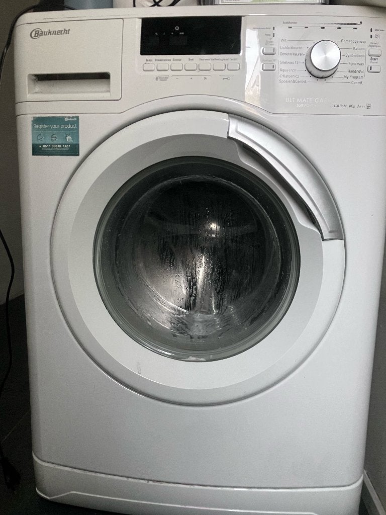 Bauknecht wasmachine 8 kg – 1400 rpm – A+++ – defect, Ophalen, 1200 tot 1600 toeren, 8 tot 10 kg, Niet werkend