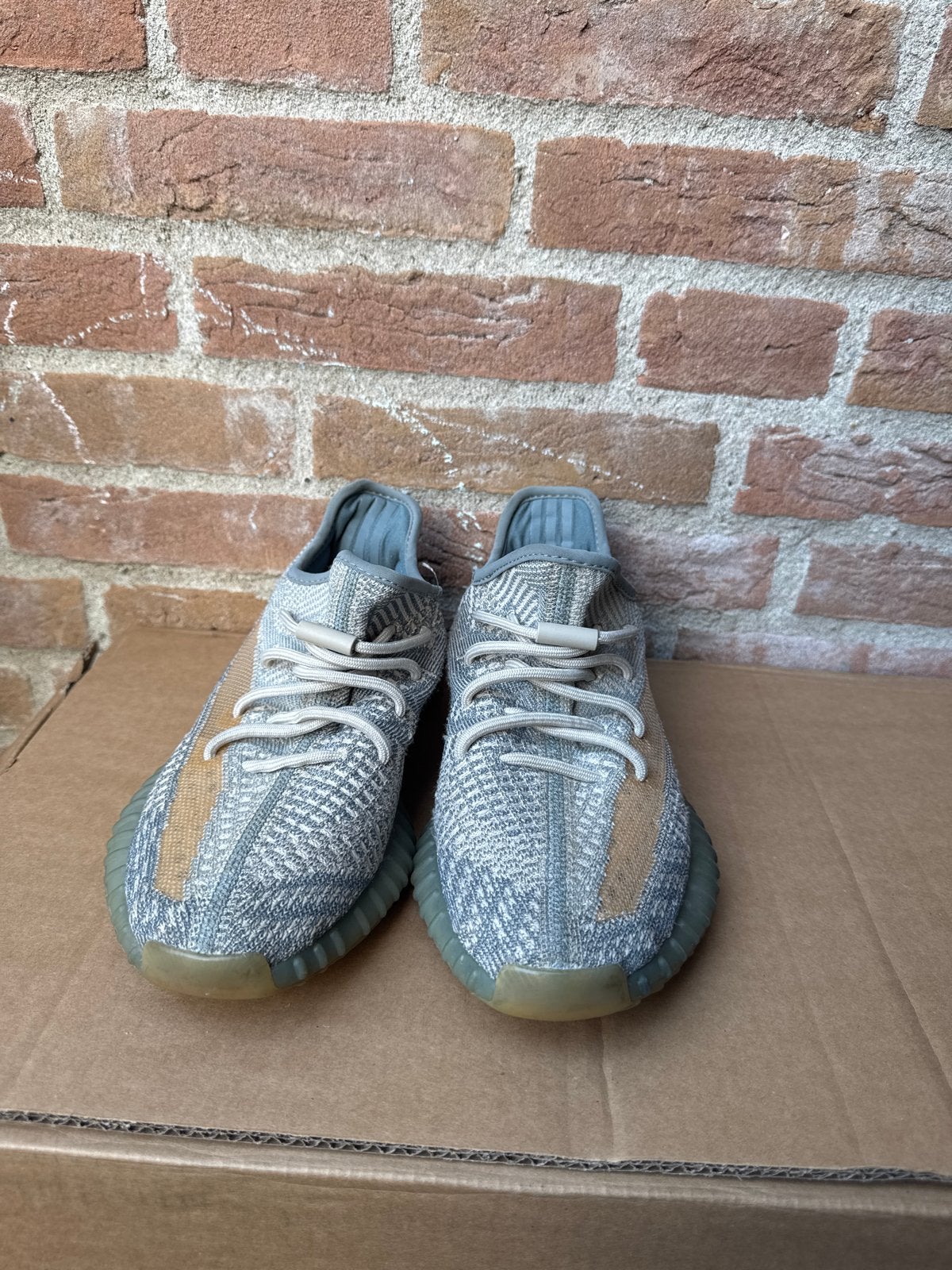 Adidas Yeezy Boost 350 V2 'Salt' - Maat 40, Verzenden, Gedragen, Overige kleuren, Sneakers of Gympen