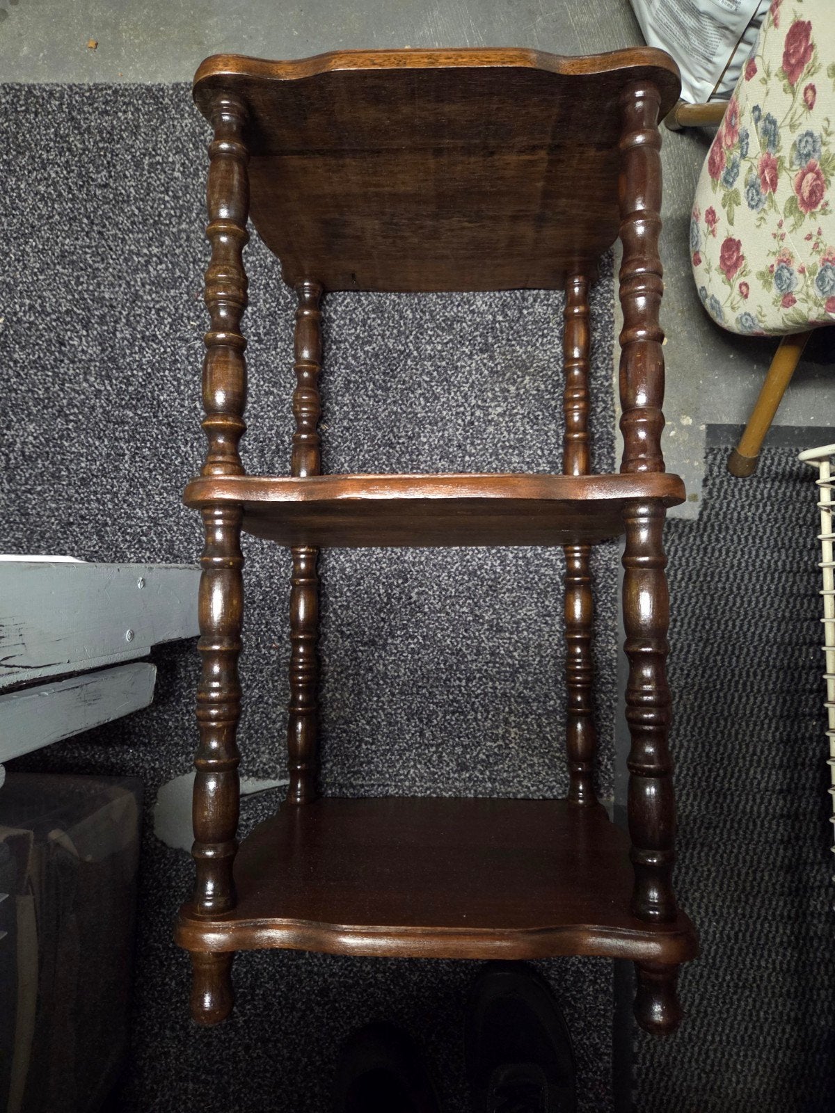 Oude antieke engelse bijzettafel, Ophalen of Verzenden