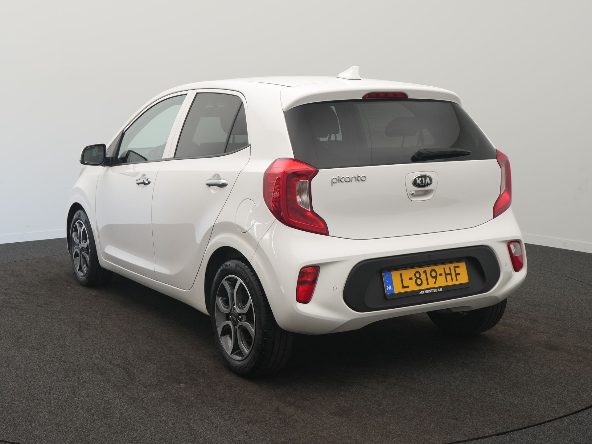 Kia Picanto 1.0 DPi DynamicPlusLine - RIJKLAARPRIJS - Automa, Auto's, Kia, Stof, Gebruikt, 4 stoelen, Automatische klimaatregeling