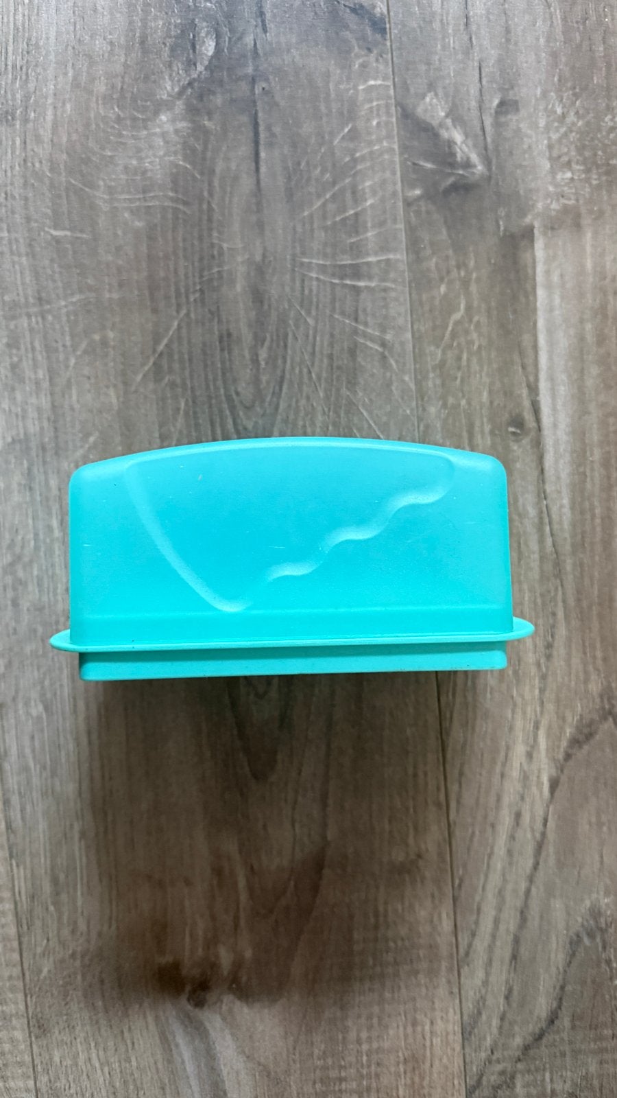 Tupperware Botervloot - Turquoise, Huis en Inrichting, Overige kleuren, Botervloot, Ophalen of Verzenden, Zo goed als nieuw