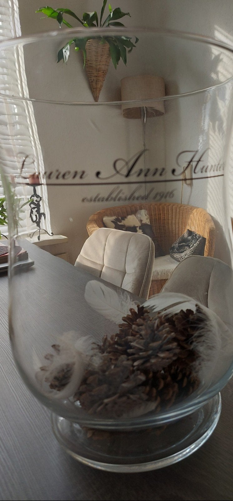 Super groot windlicht van Lauren Ann Hunter, 35 cm hoog, Ophalen