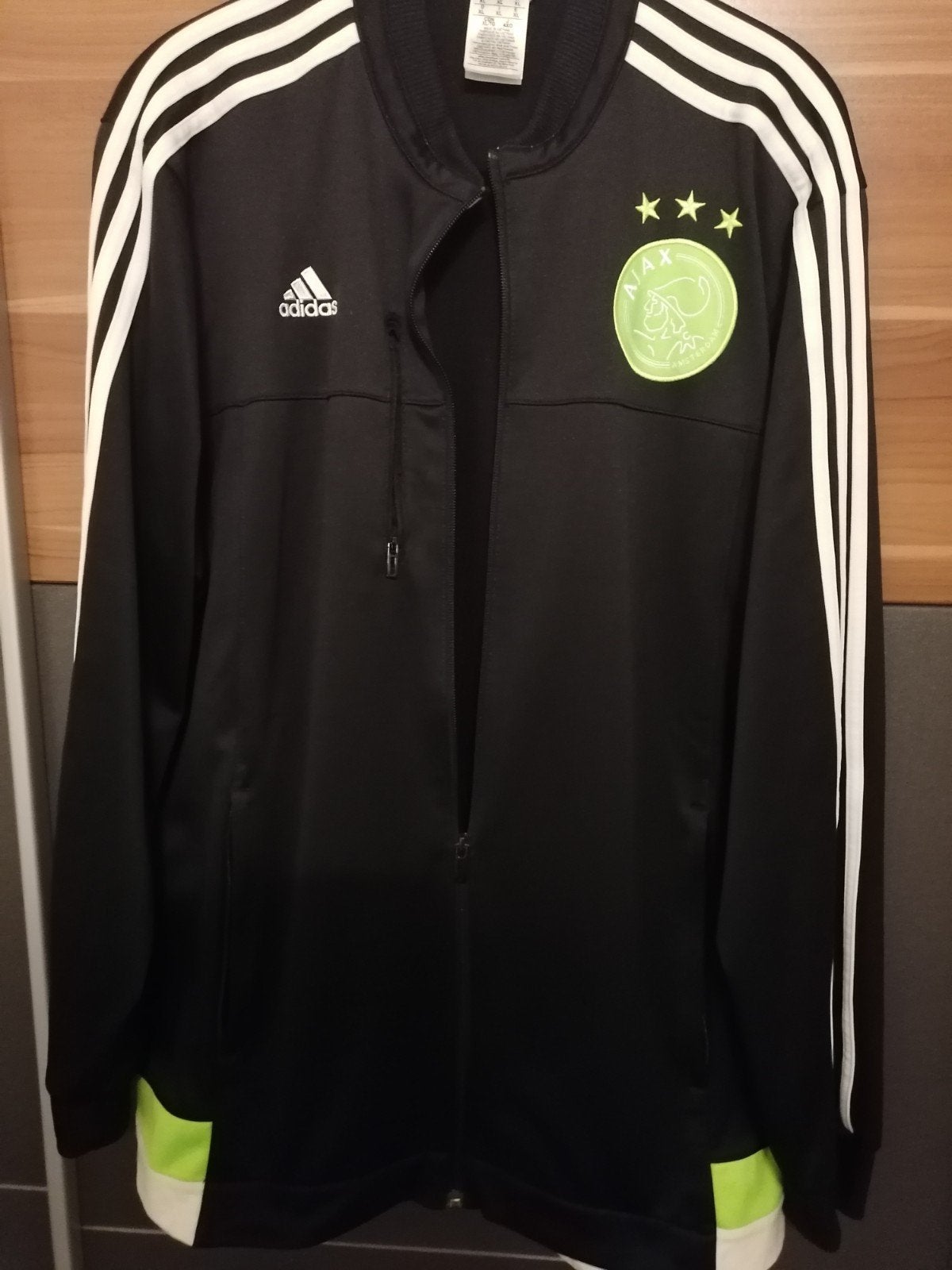 Ajax trainingsjas XL., Zwart, Maat 56/58 (XL), Ophalen of Verzenden, Zo goed als nieuw