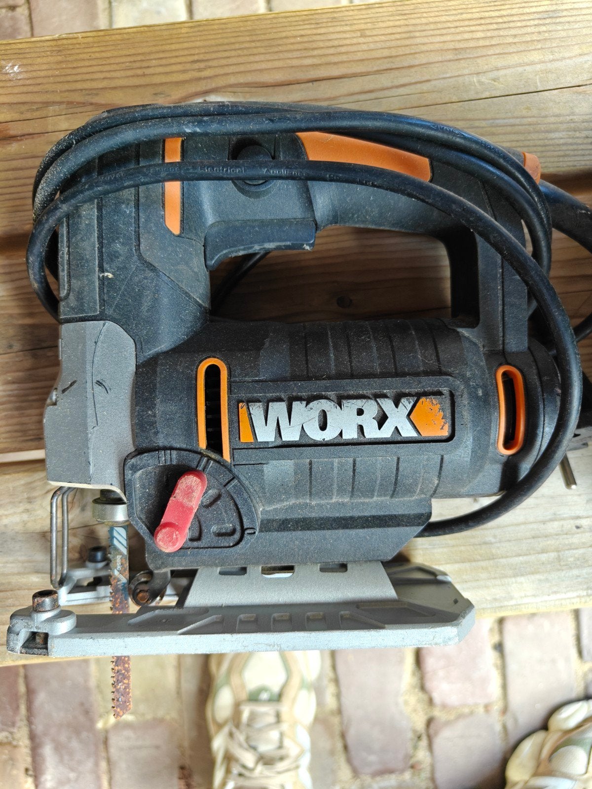 Worx Decoupeerzaag - Krachtig en Betrouwbaar, Doe-het-zelf en Verbouw, Ophalen, Gebruikt, Worx