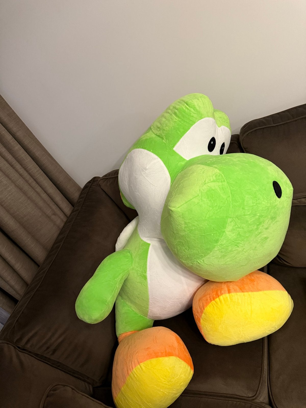 XXL Yoshi knuffel - Super Mario, Ophalen, Groen, Dinosaurus, Zo goed als nieuw