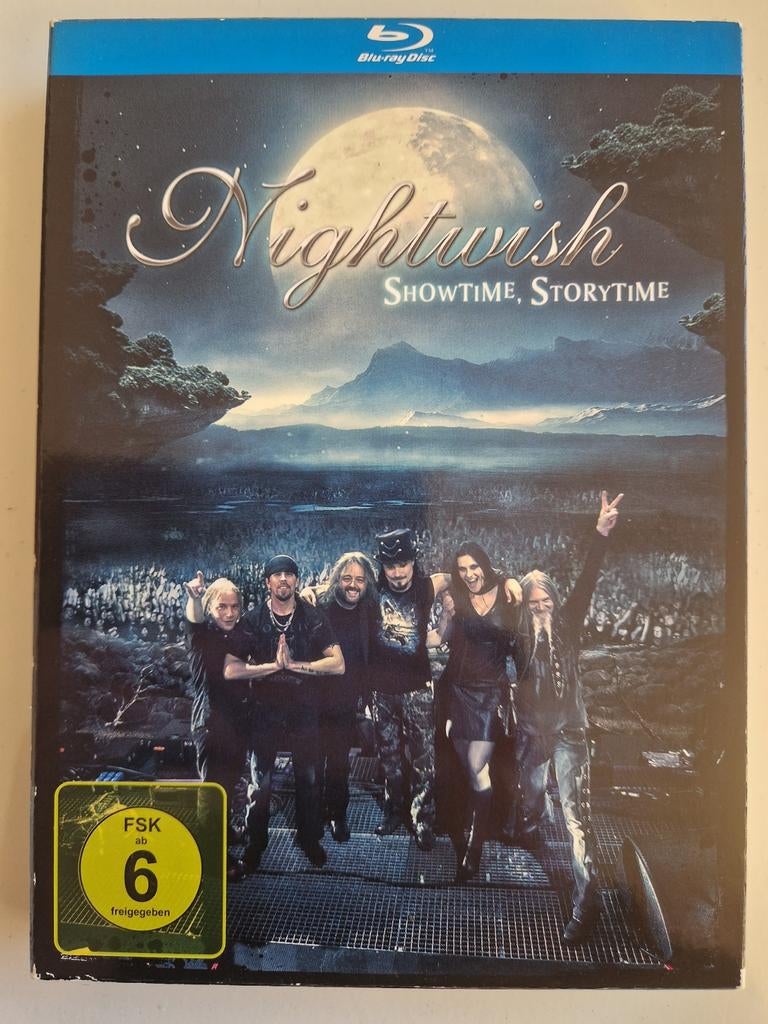 Nightwish - Showtime, Storytime [BLU-RAY+CD], Verzenden, Zo goed als nieuw, Muziek en Concerten