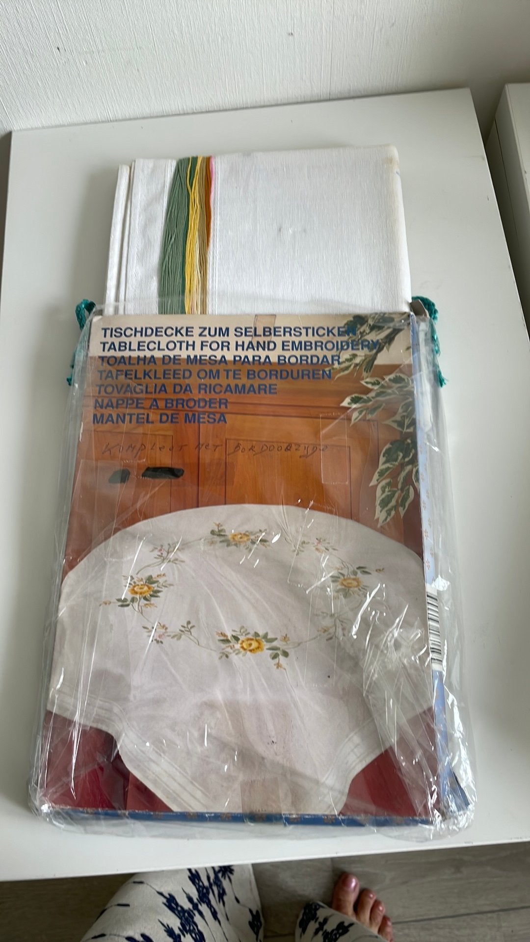 Borduur tafelkleed, Ophalen, Nieuw, Borduurpakket