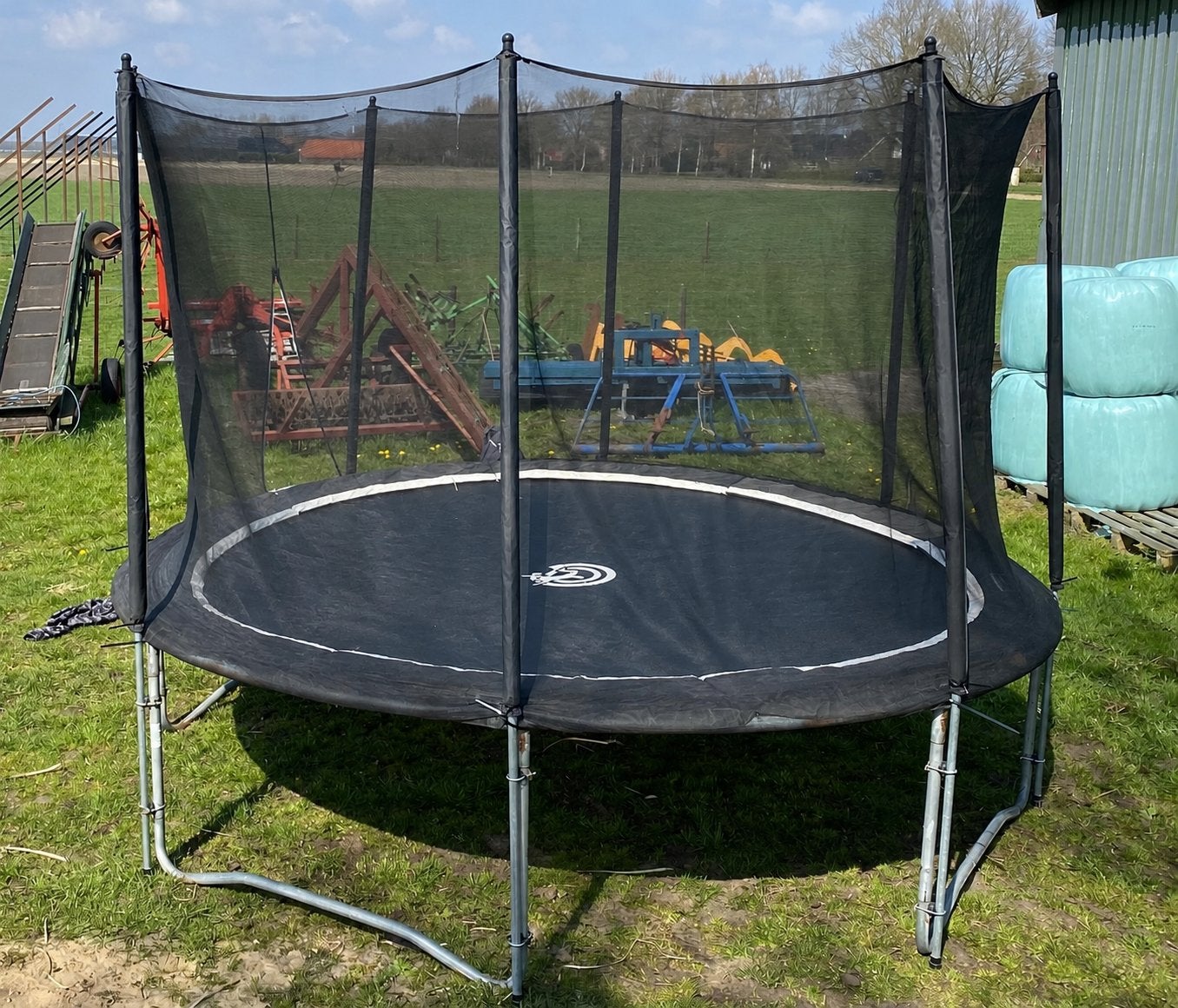 Trampoline te koop, Kinderen en Baby's, Speelgoed | Buiten | Trampolines, Ophalen, Zo goed als nieuw