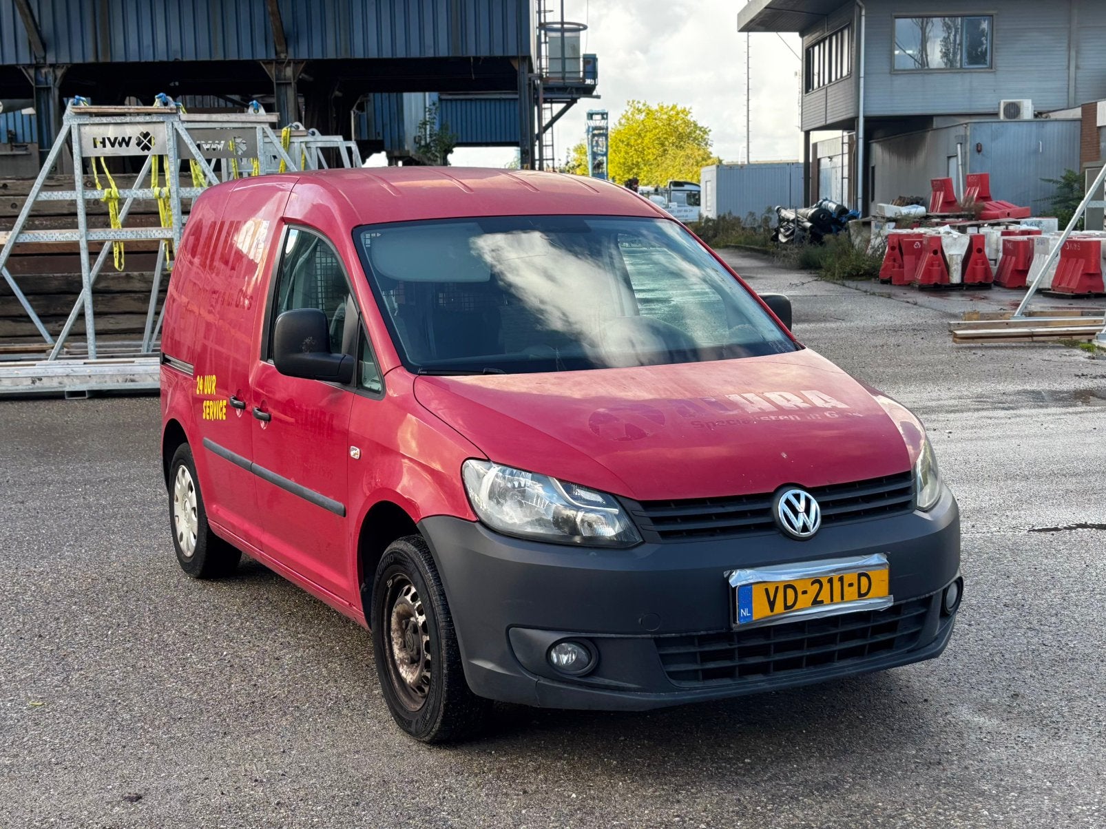 Volkswagen Caddy 1.6 D 55KW 2013 Airco, Stof, 1995 cc, Euro 6, 4 cilinders