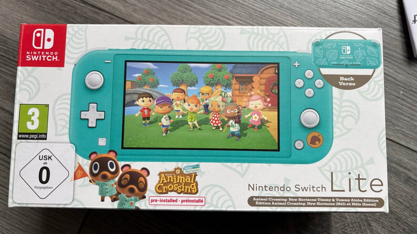 Nieuwe Nintendo Switch Lite Animal Crossing Edition, Met games, Nieuw, Ophalen of Verzenden, Zonder controller