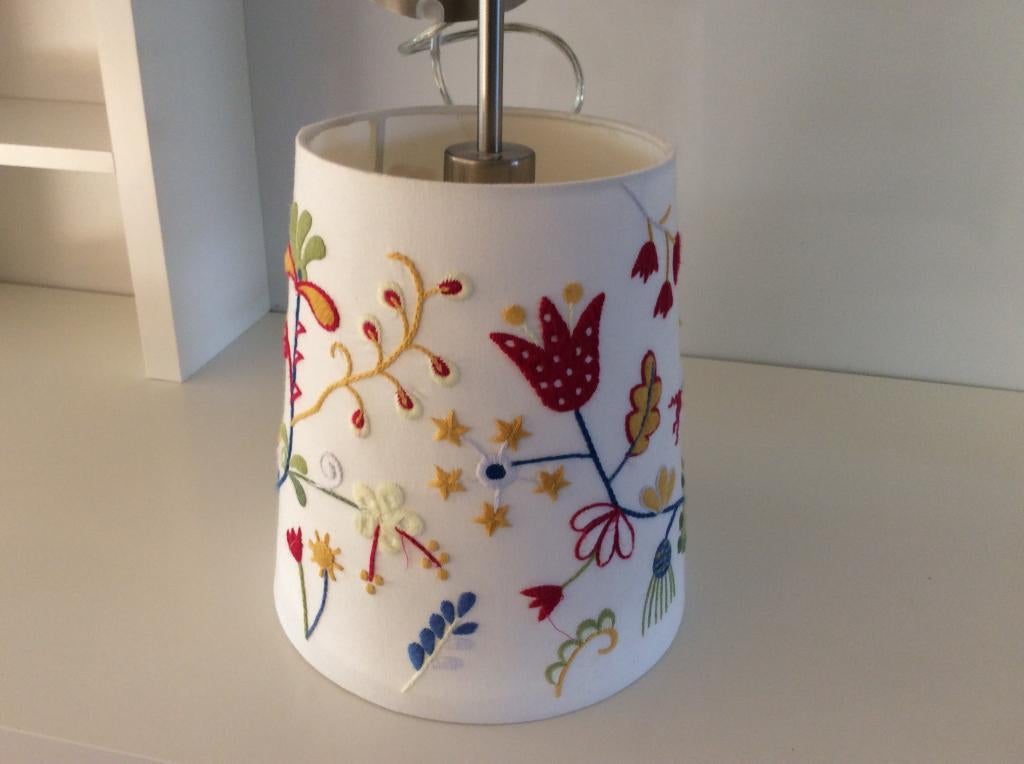 IKEA hanglamp van ALFHILD FÅGEL, Ophalen of Verzenden, Zo goed als nieuw, Stof, Minder dan 50 cm