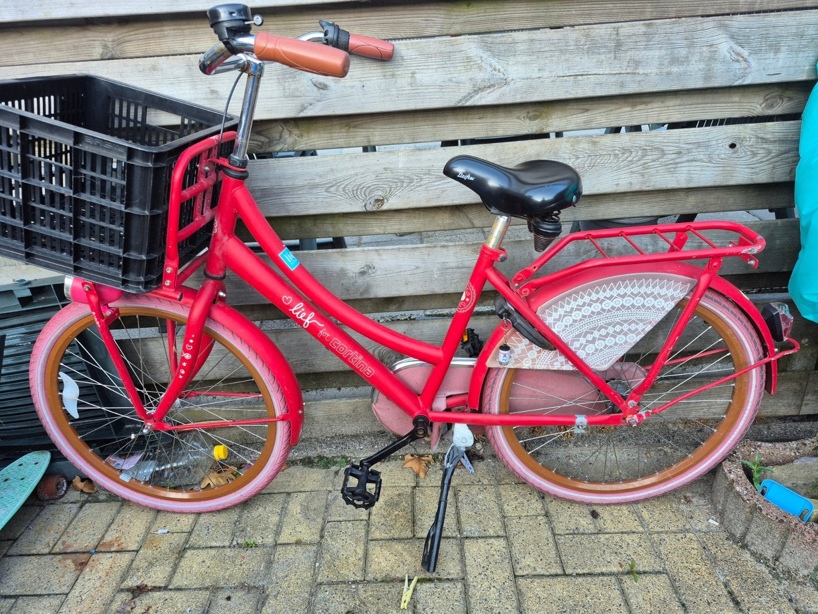 meisjes fiets, Fietsen en Brommers, Fietsen | Meisjes, Versnellingen, Lief!, Ophalen of Verzenden, Gebruikt