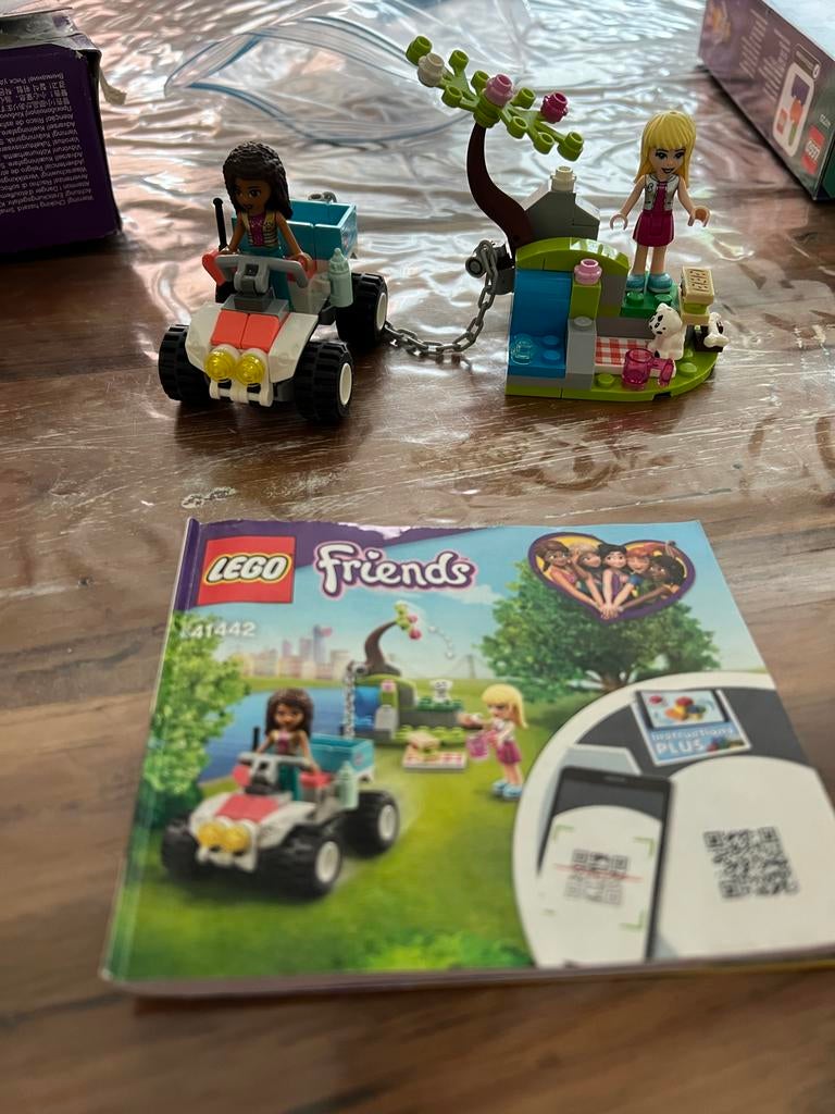 Lego Friends 41442 Dierenreddingsbuggy met Stephanie, Compleet, Lego, Friends, Ophalen of Verzenden