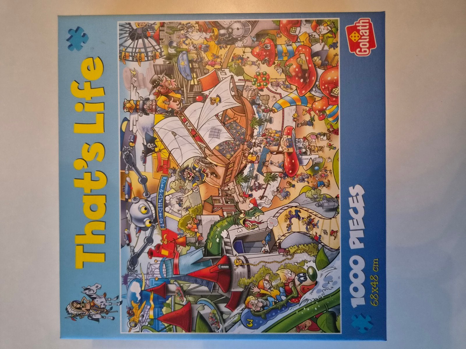 Goliath That's Life Legpuzzel 1000 stukjes, Ophalen of Verzenden, 500 t/m 1500 stukjes, Zo goed als nieuw, Legpuzzel