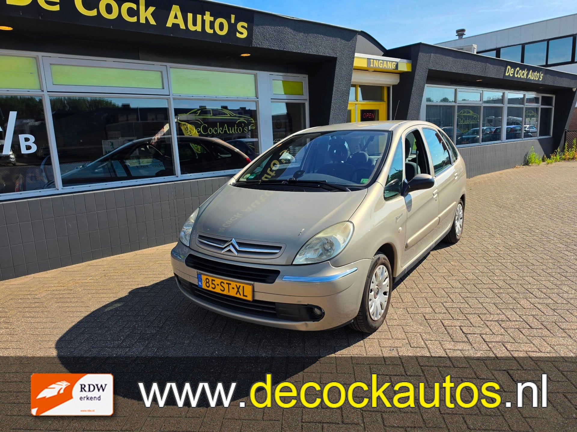 Citroen Xsara Picasso 2.0i-16V Caractère/AUTOMAAT, Auto's, Citroën, 136 pk, 4 cilinders, 700 kg, Beige