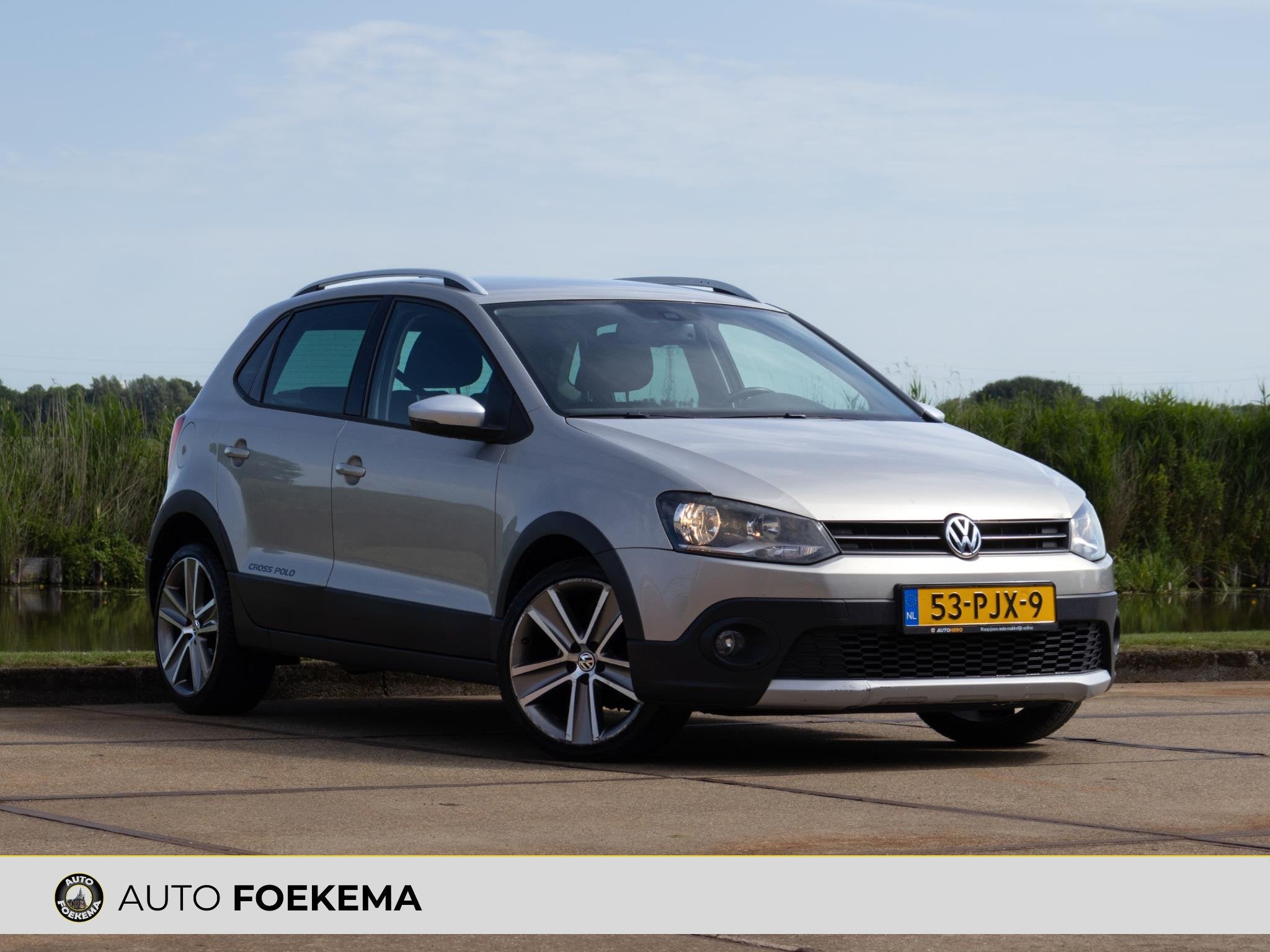 Volkswagen Polo 1.2 TSI Cross Automaat Clima 17", Euro 5, Stof, Beige, Origineel Nederlands