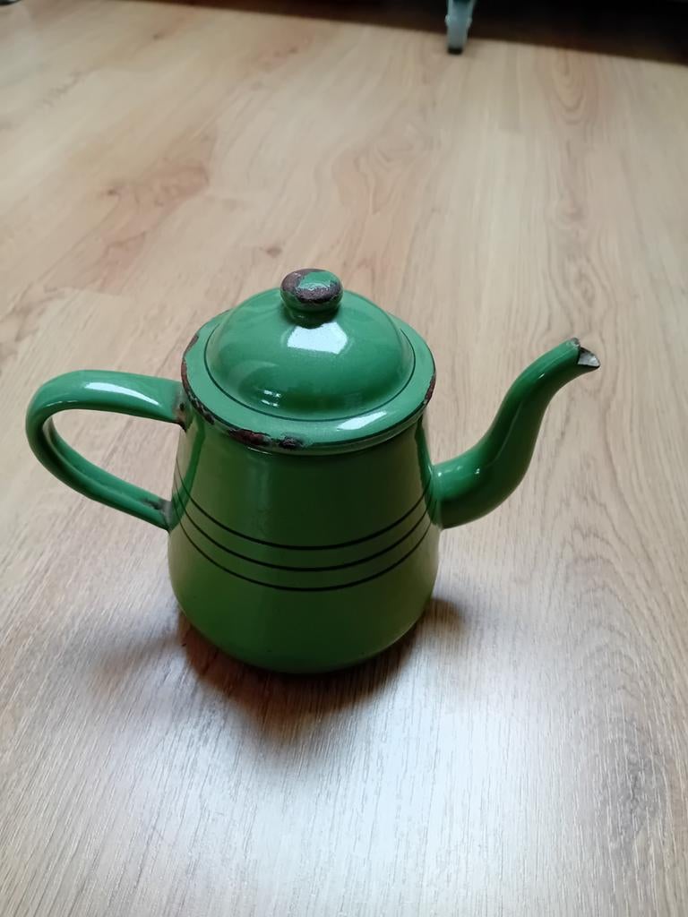 Koffiepot Emaille, Antiek en Kunst, Antiek | Emaille, Ophalen of Verzenden