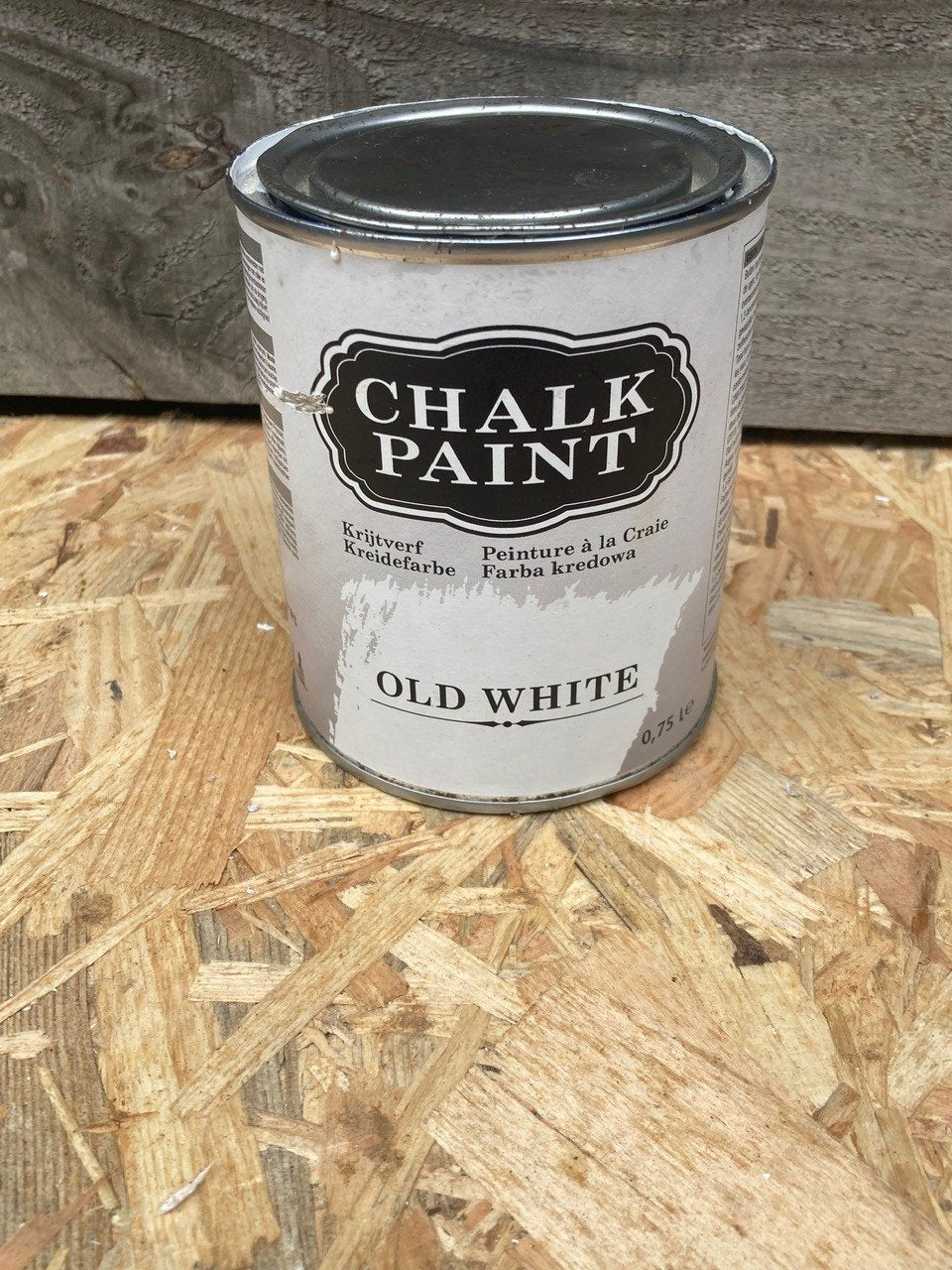 Chalk Paint 'Old White' - Krijtverf 0,60L, Ophalen of Verzenden, Gebruikt, Overige typen