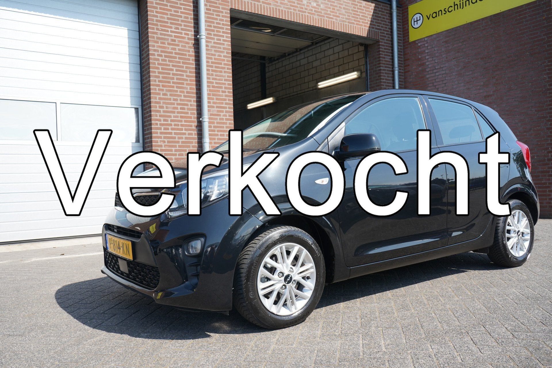 Kia Picanto 1.0 DPI DYNAMICLINE 5 DEURS ORIGINEEL NEDERLANDS, Auto's, Voorwielaandrijving, Stof, Gebruikt, 4 stoelen