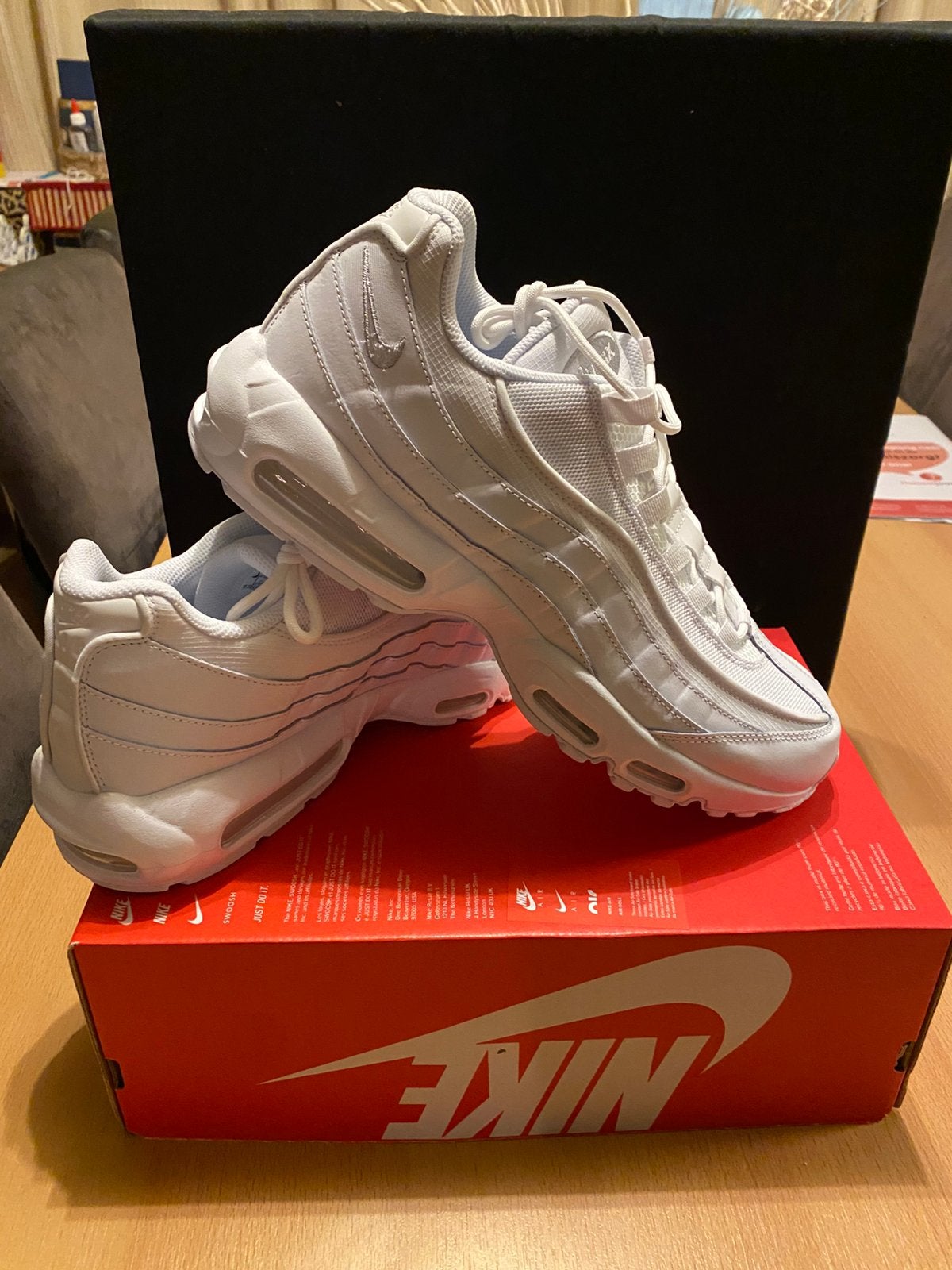 Nike Air Max 95 Essential Sneakers, Size 47,5, New, Verzenden, Wit, Nieuw, Sneakers of Gympen