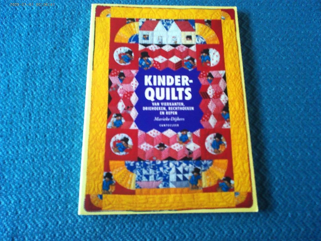 Kinderquilts - Marieke Dijkers, Ophalen of Verzenden, Zo goed als nieuw, Borduren en Naaien, Marieke Dijkers