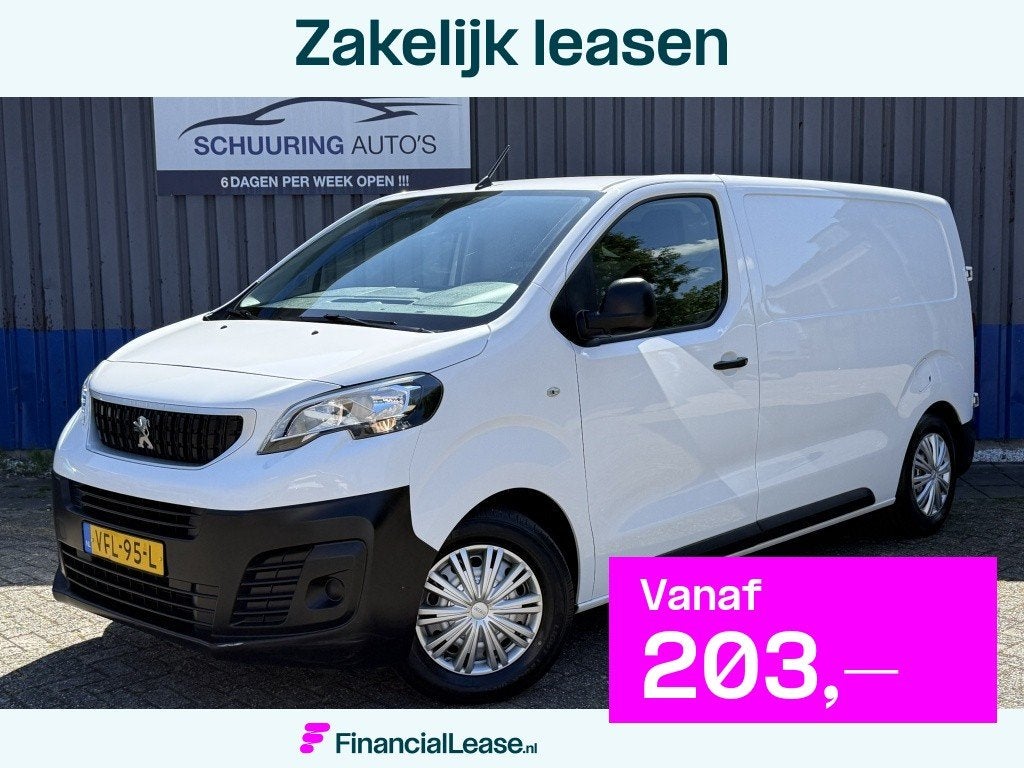 Peugeot Expert 1.5 BlueHDI Prem, Auto's, Bestelauto's, Bedrijf, Lease, Financial lease, ABS, Airbags, Airconditioning, Alarm, Bluetooth
